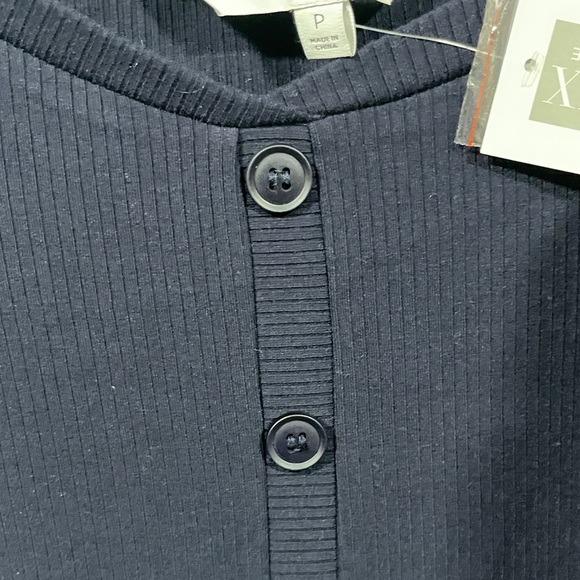 NWT Intermix Helene button dress Black Long Sleeve Dress - Picture 5 of 6